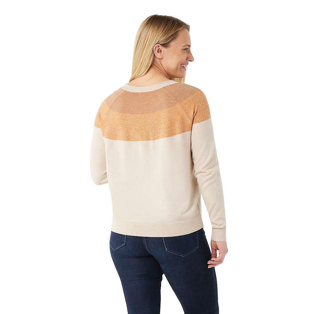 商品SmartWool|Smartwool Women's Edgewood Colorblock Crew Sweater,价格¥750,第3张图片详细描述