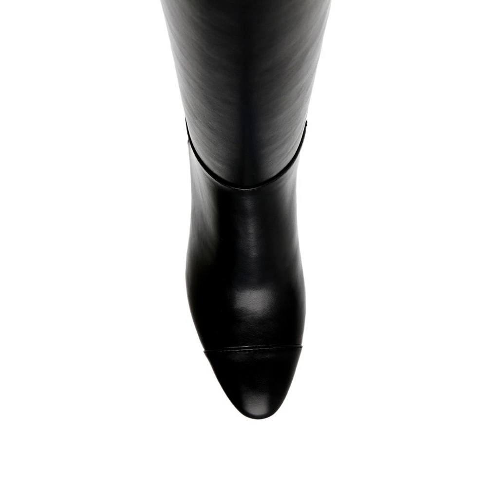 商品Anne Klein|Women's Spencer Almond Toe Knee High Wide Calf Boots,价格¥657,第4张图片详细描述