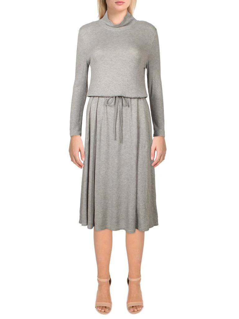 商品Calvin Klein|Womens Knit Long Sleeves Midi Dress,价格¥280,第1张图片