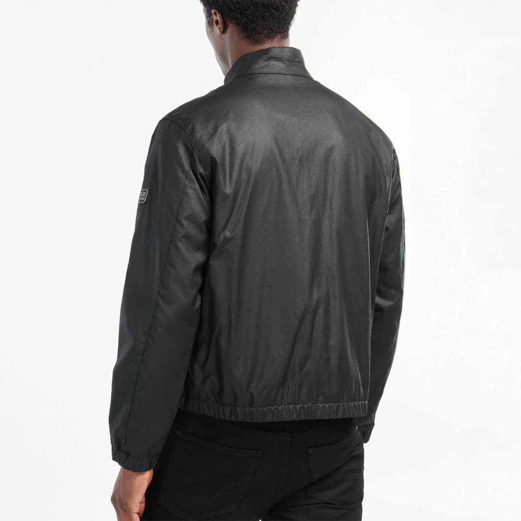 商品Barbour|Barbour International Men's Race Duke Wax Jacket - Black,价格¥853,第2张图片详细描述