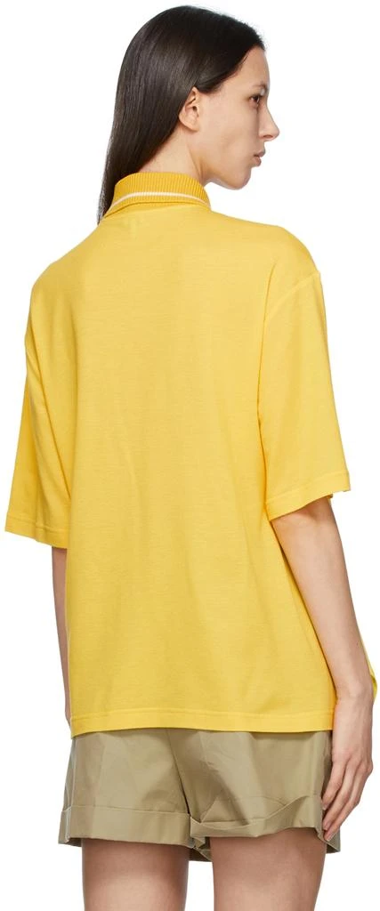 商品Loewe|Yellow Oversized Anagram Polo,价格¥1866,第3张图片详细描述