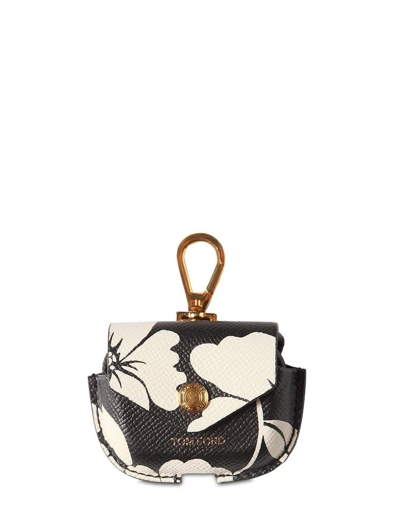 商品Tom Ford|Flower Leather Airpod Case,价格¥1303,第1张图片
