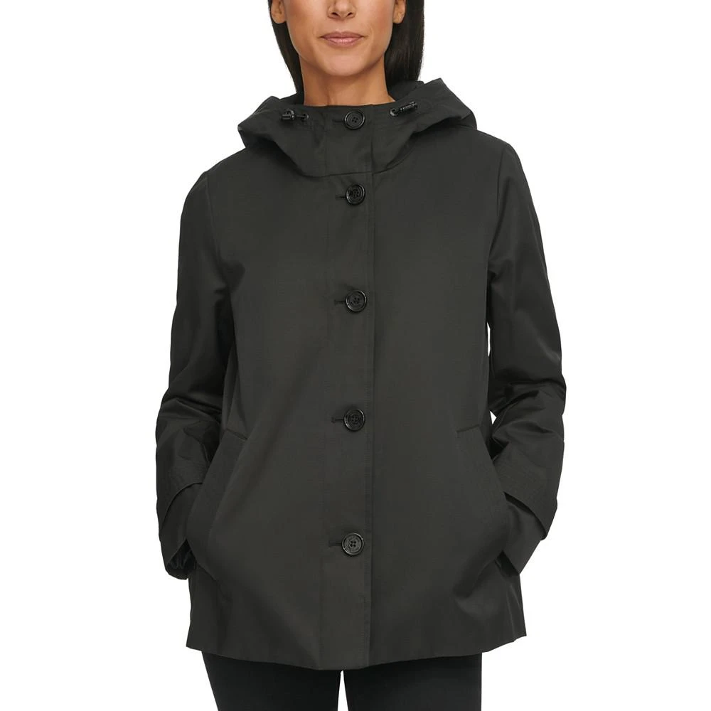 商品Calvin Klein|Women's Hooded Water-Resistant Jacket,价格¥1029,第4张图片详细描述