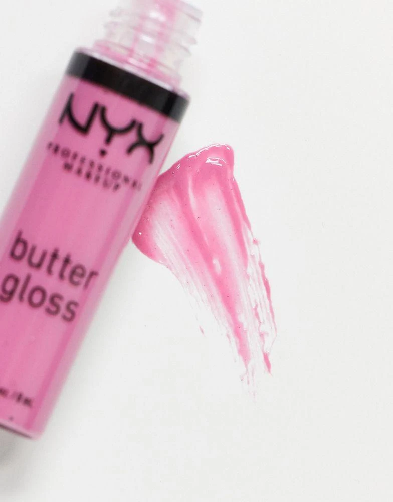 商品NYX Professional Makeup|NYX Professional Makeup Butter Gloss Lip Gloss - Eclair,价格¥64,第4张图片详细描述