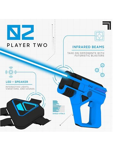 Sharper Image Two-Player Laser Tag Gun Blaster & Vest Armor Set 商品