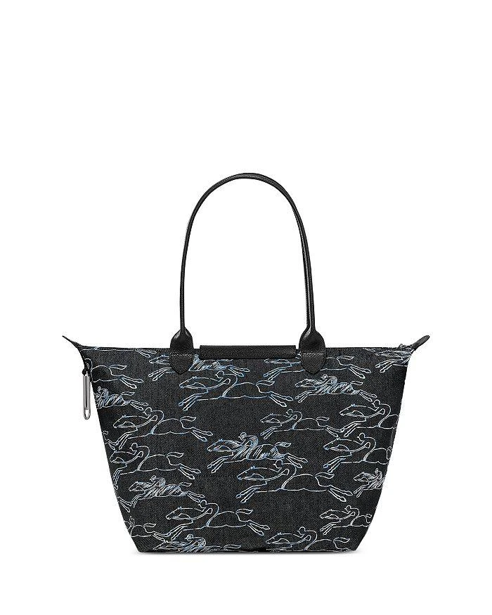 商品Longchamp|Le Pliage Large Denim Tote,价格¥1514,第5张图片详细描述