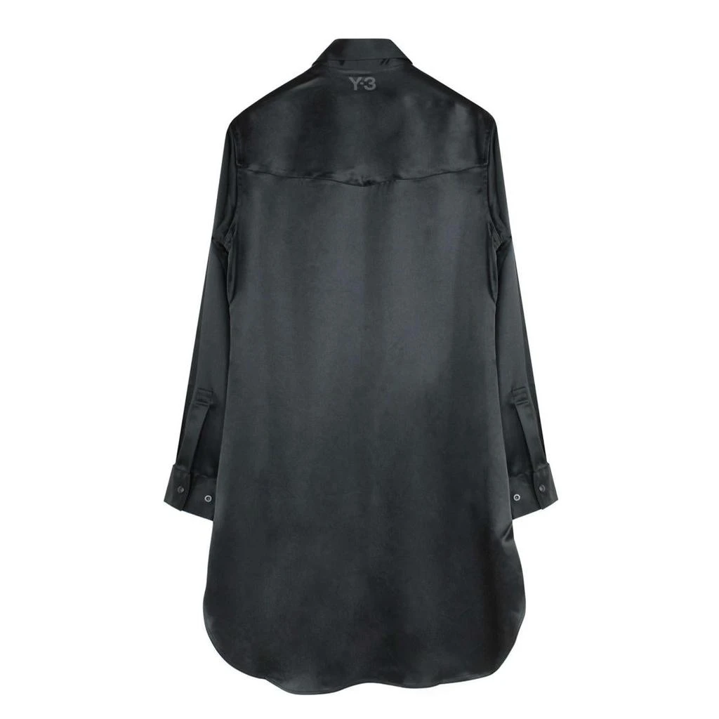 商品Y-3|Y-3 CLASSIC TECH SILK SHIRT DRESS,价格¥2207,第2张图片详细描述