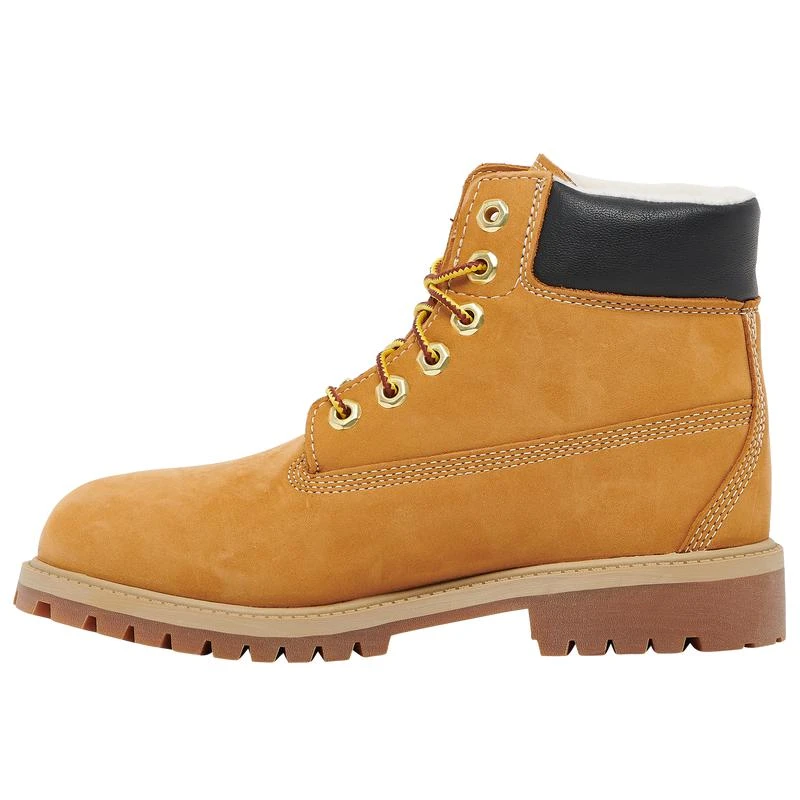 商品Timberland|Timberland 6" Premium Shearling Waterproof Boots - Boys' Grade School,价格¥820,第2张图片详细描述