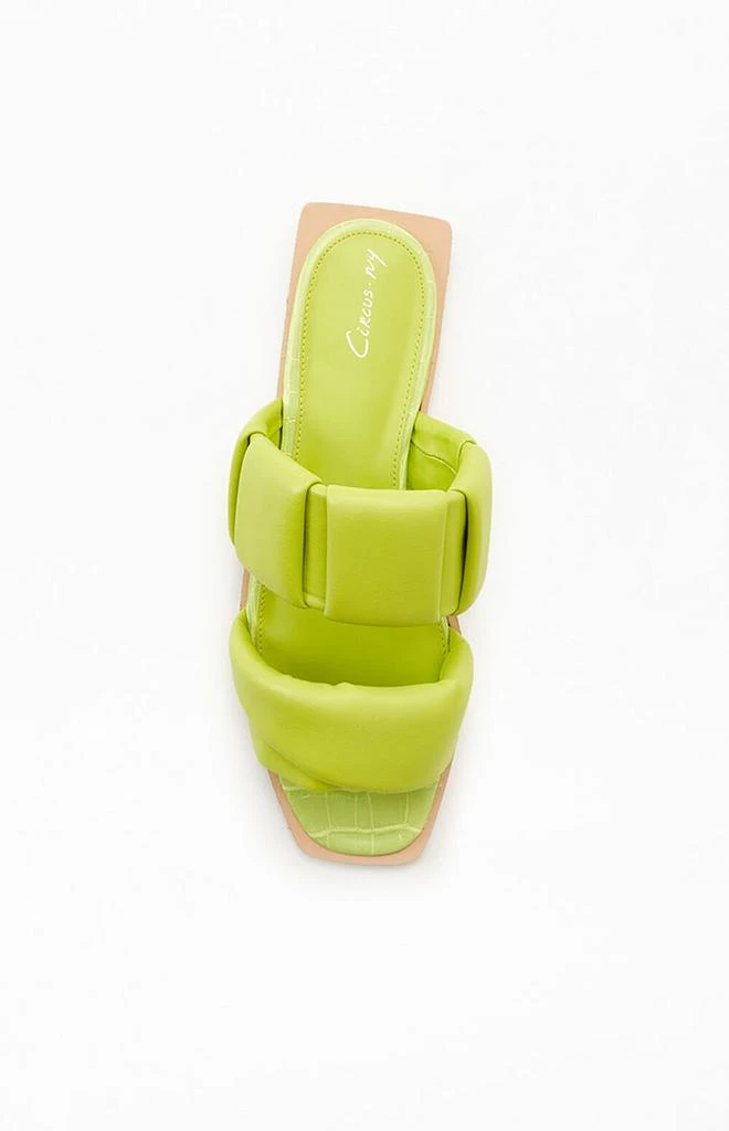 Women's Green Inara Sandals 商品