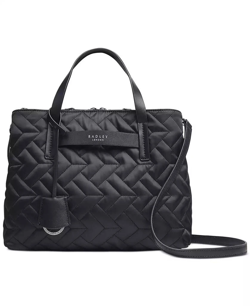 商品Radley|Women's Finsbury Park Quilt Medium   Ziptop Satchel,价格¥1406,第1张图片