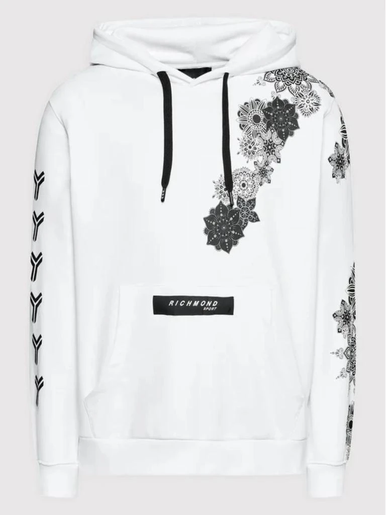 商品John Richmond|John Richmondfelpa Uma22047Fe Bianco Regular Fit,价格¥1002,第1张图片