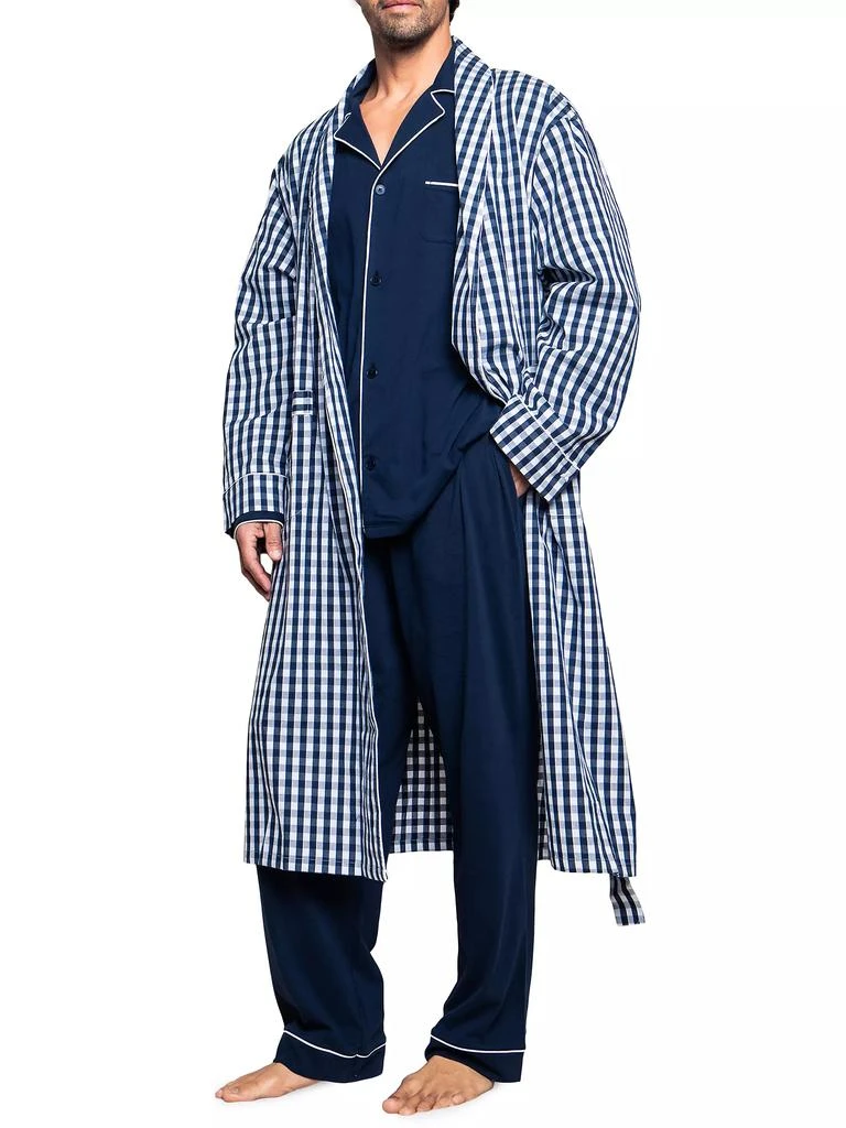 商品Petite Plume|Gingham Robe,价格¥705,第1张图片