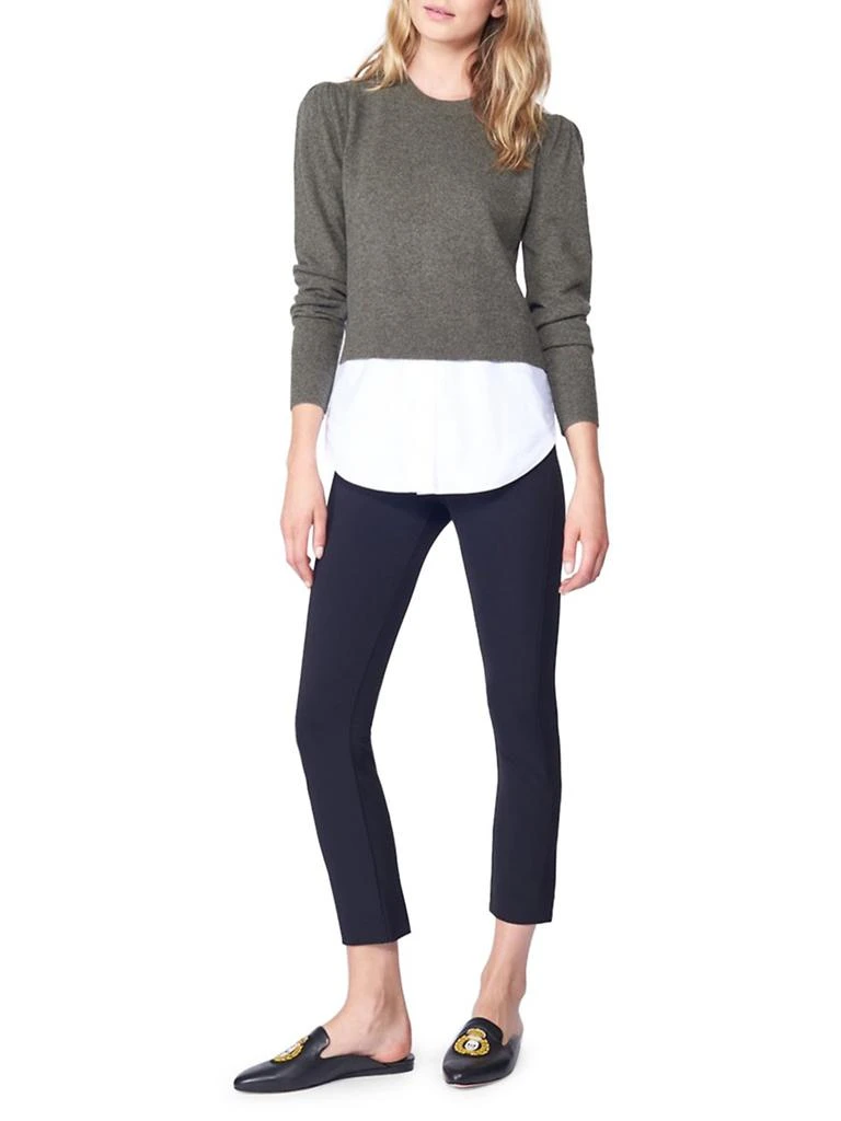商品VERONICA BEARD|Core Zip-Back Scuba Pants,价格¥2209,第2张图片详细描述