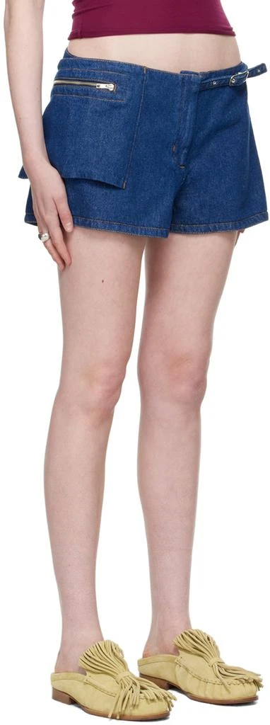 商品Gimaguas|Blue Nicky Denim Shorts,价格¥1138,第2张图片详细描述