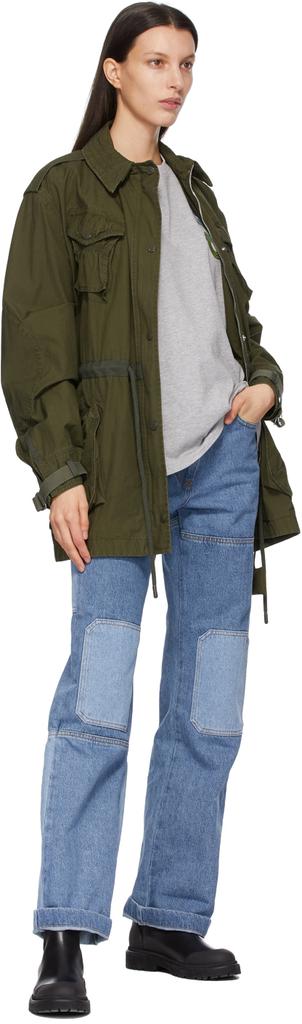 军绿色 1 Moncler JW Anderson 系列户外夹克商品第5张图片规格展示