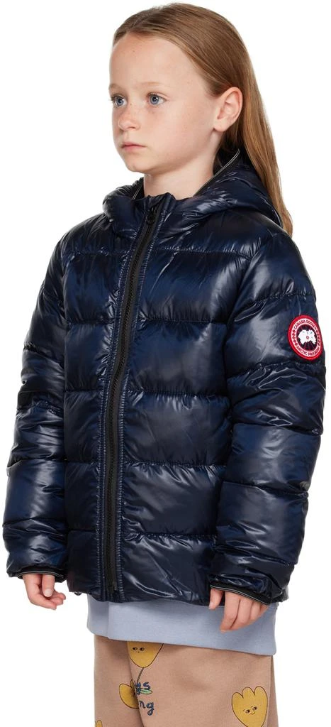 商品Canada Goose|Kids Navy Crofton Hoody Down Jacket,价格¥4128,第4张图片详细描述