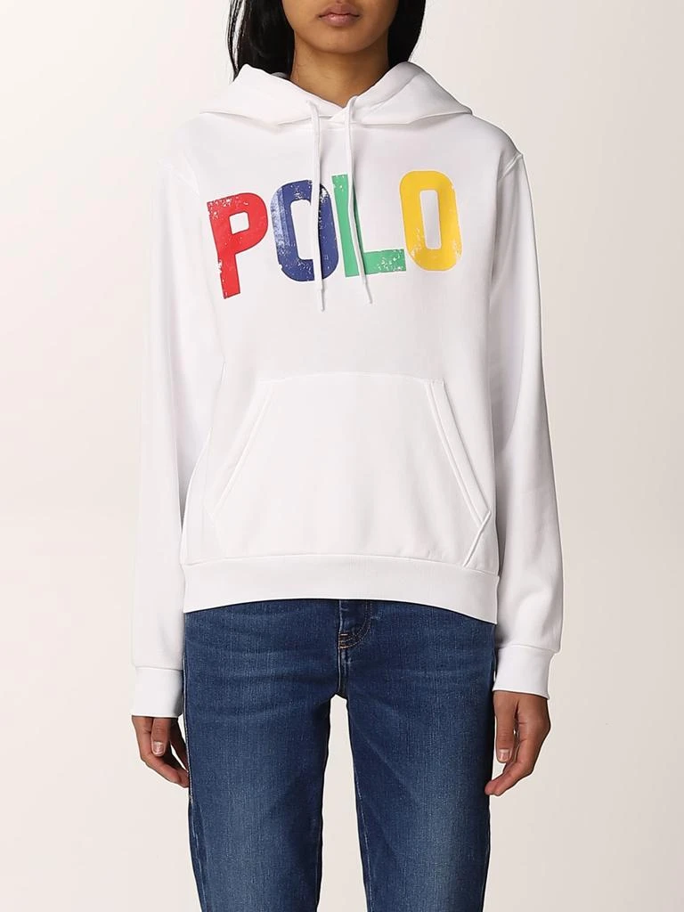 商品Ralph Lauren|Polo Ralph Lauren sweatshirt with multicolor logo,价格¥1109,第1张图片