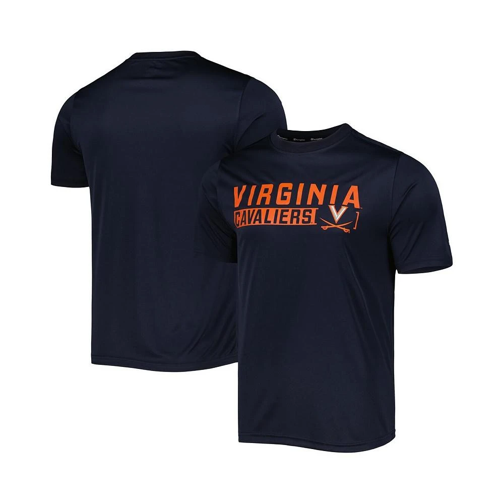 商品CHAMPION|Men's Navy Virginia Cavaliers Impact Knockout T-shirt,价格¥185,第1张图片