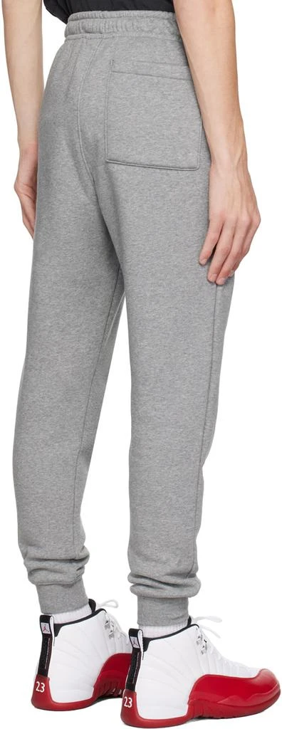 商品Jordan|Gray Embroidered Sweatpants,价格¥516,第3张图片详细描述