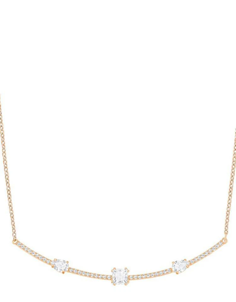 商品Swarovski|Gray Swarovski Crystal and Rose Gold Necklace,价格¥631,第2张图片详细描述
