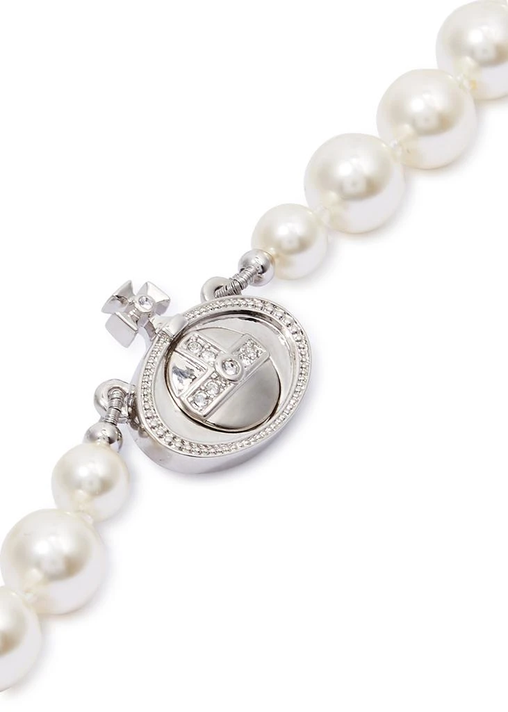 商品Vivienne Westwood|One Row orb faux pearl choker,价格¥1790,第4张图片详细描述