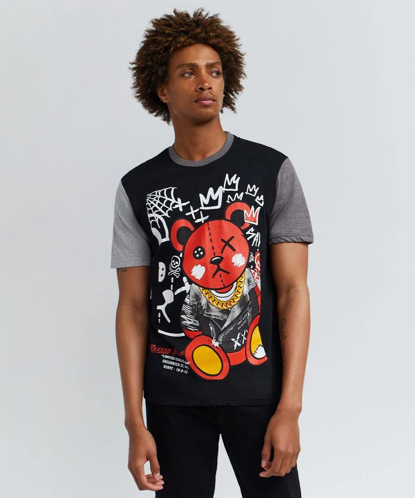 商品Reason Clothing|Punkster Bear Graphic Tee,价格¥61,第1张图片