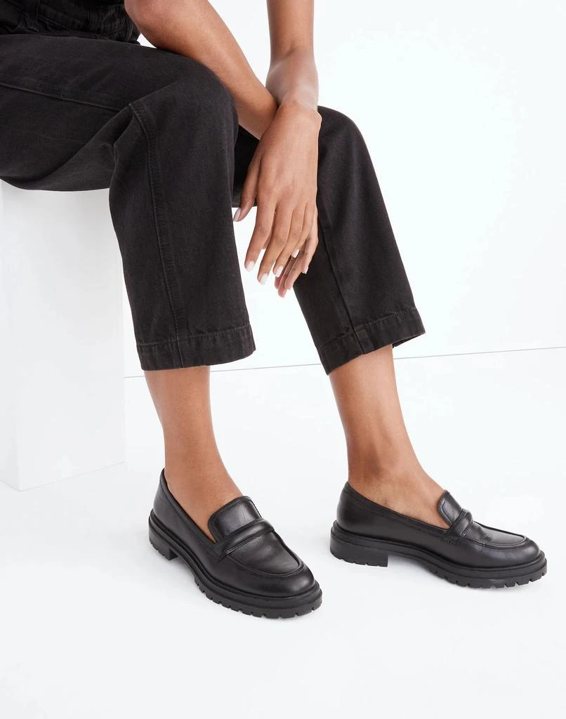 商品Madewell|The Bradley Lugsole Loafer in Leather,价格¥1259,第4张图片详细描述