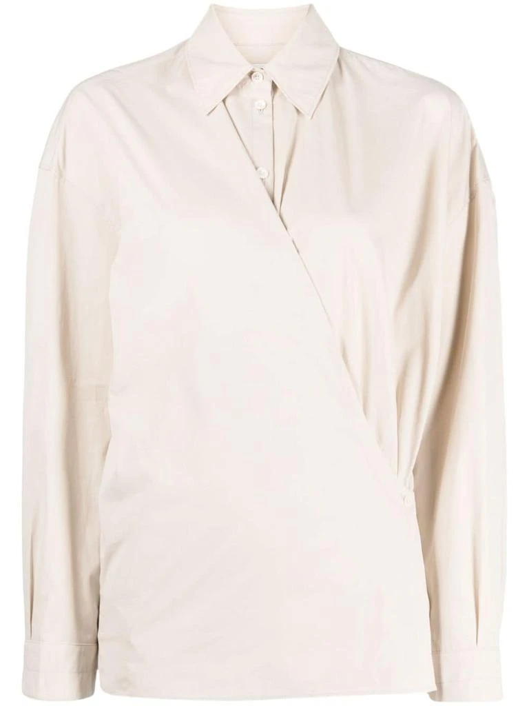 商品Lemaire|LEMAIRE Women Straight Collar Twisted Shirt,价格¥2013,第5张图片详细描述