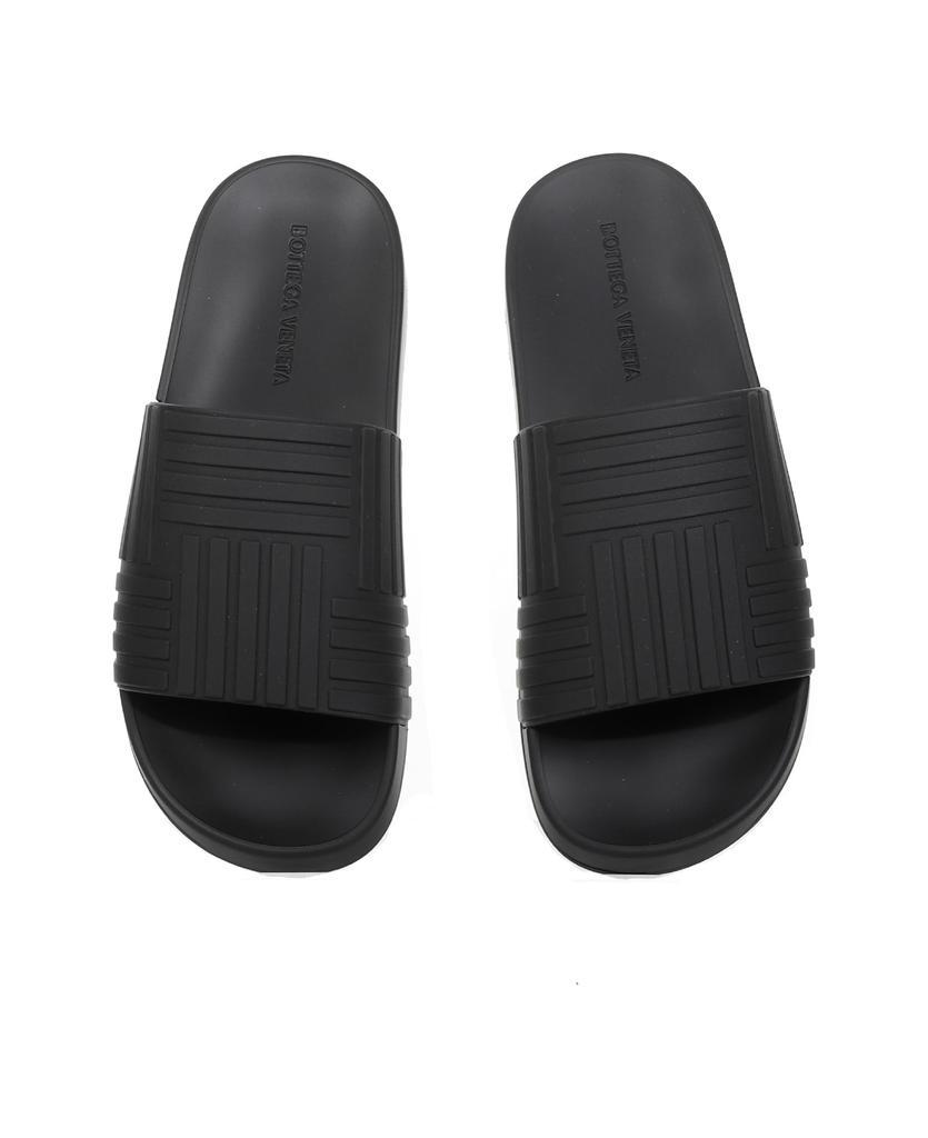 商品Bottega Veneta|Slides In Black Rubber,价格¥2461,第6张图片详细描述