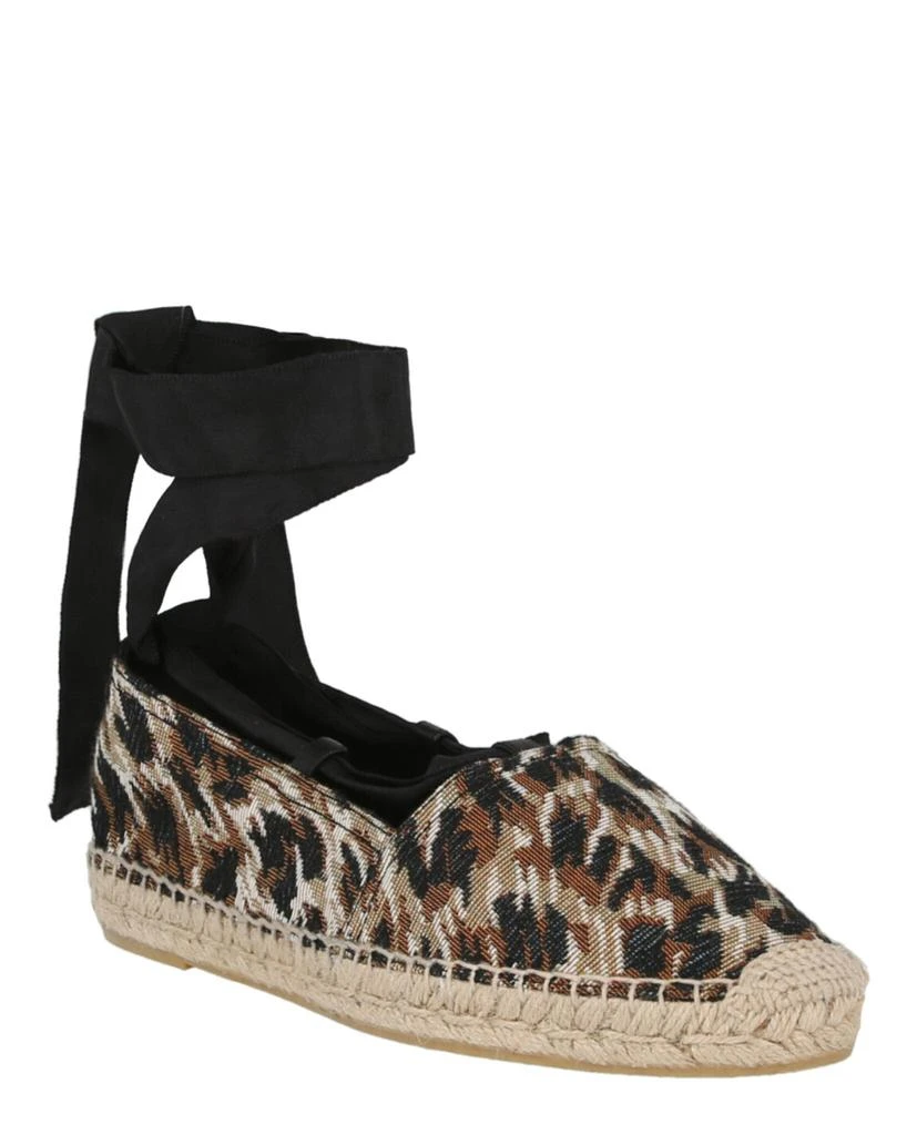 商品Yves Saint Laurent|Leopard-Print Espadrille Flats,价格¥1491,第2张图片详细描述