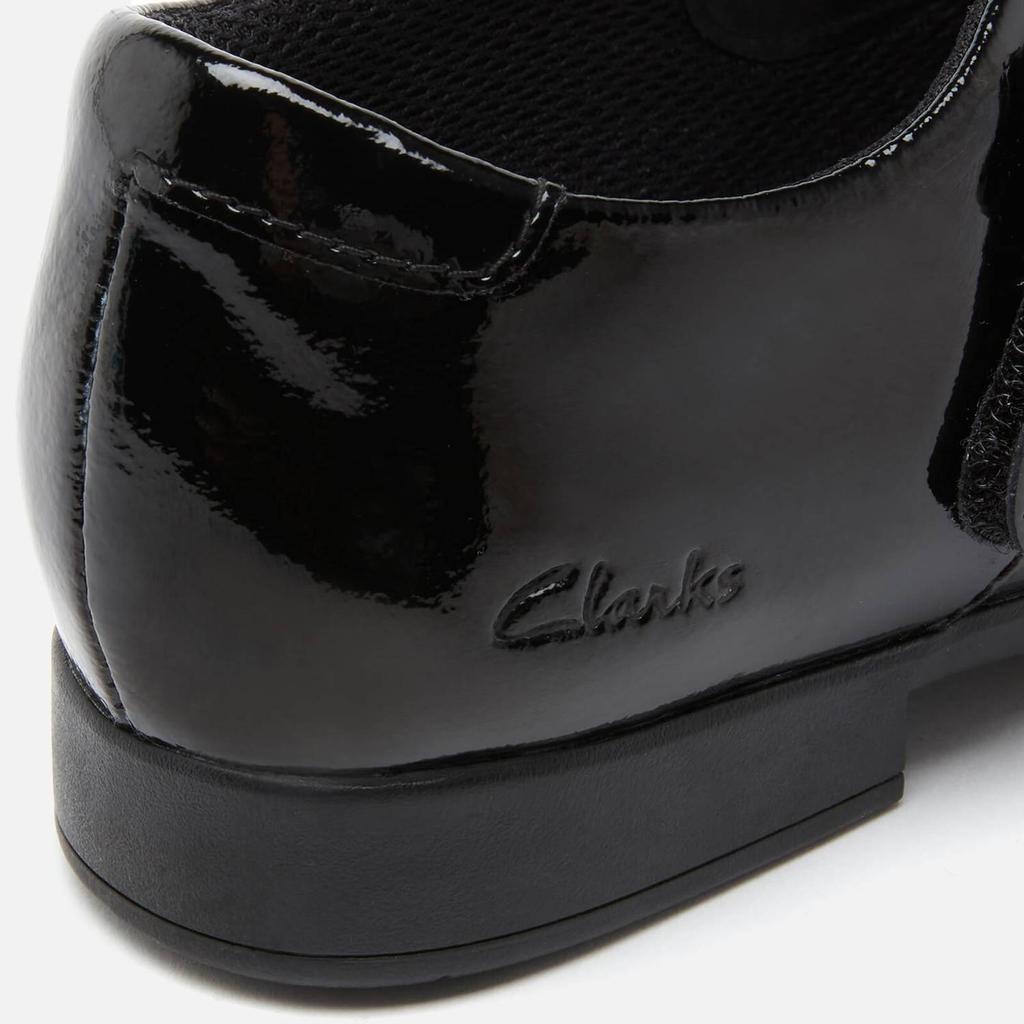 Clarks Kids' Scala Spirit School Shoes - Black Pat商品第4张图片规格展示