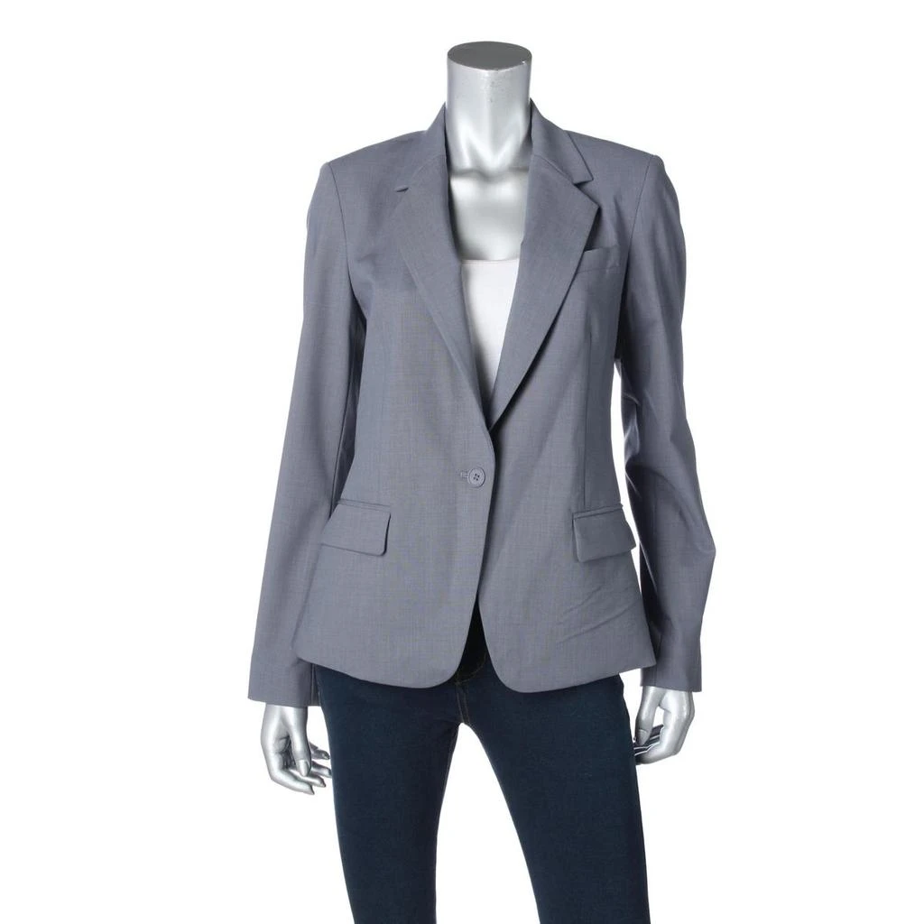 商品Theory|Theory Womens Gabe N Virgin Wool Notch Collar One-Button Blazer,价格¥619,第2张图片详细描述