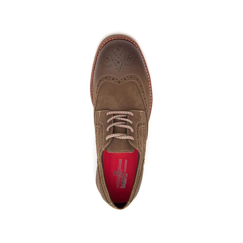 商品Sandro Moscoloni|Men's Shane 4 Eyelet Wing Tip Lace Dress Shoes,价格¥1410,第4张图片详细描述