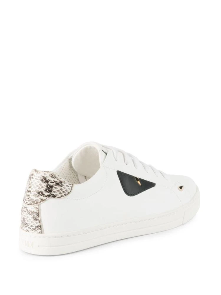 商品Fendi|Fendi - Textured Leather Sneakers,价格¥3425,第2张图片详细描述