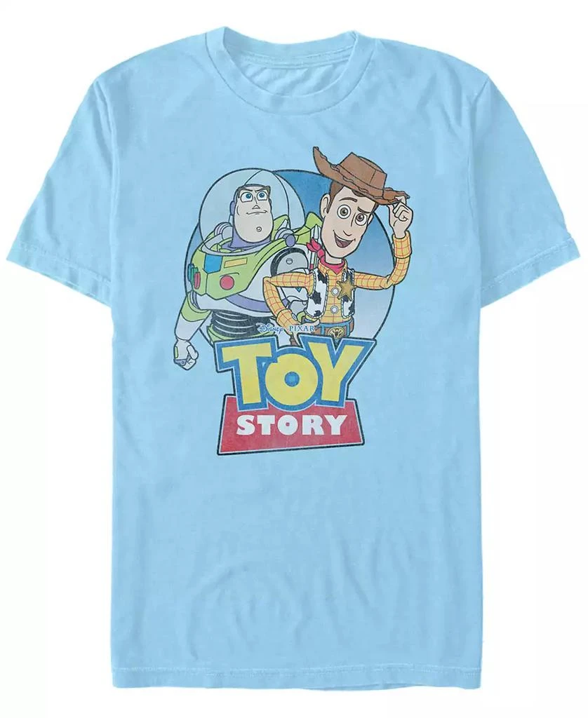 商品Disney|Disney Pixar Men's Toy Story Buzz Woody Buddies, Short Sleeve T-Shirt,价格¥193,第1张图片