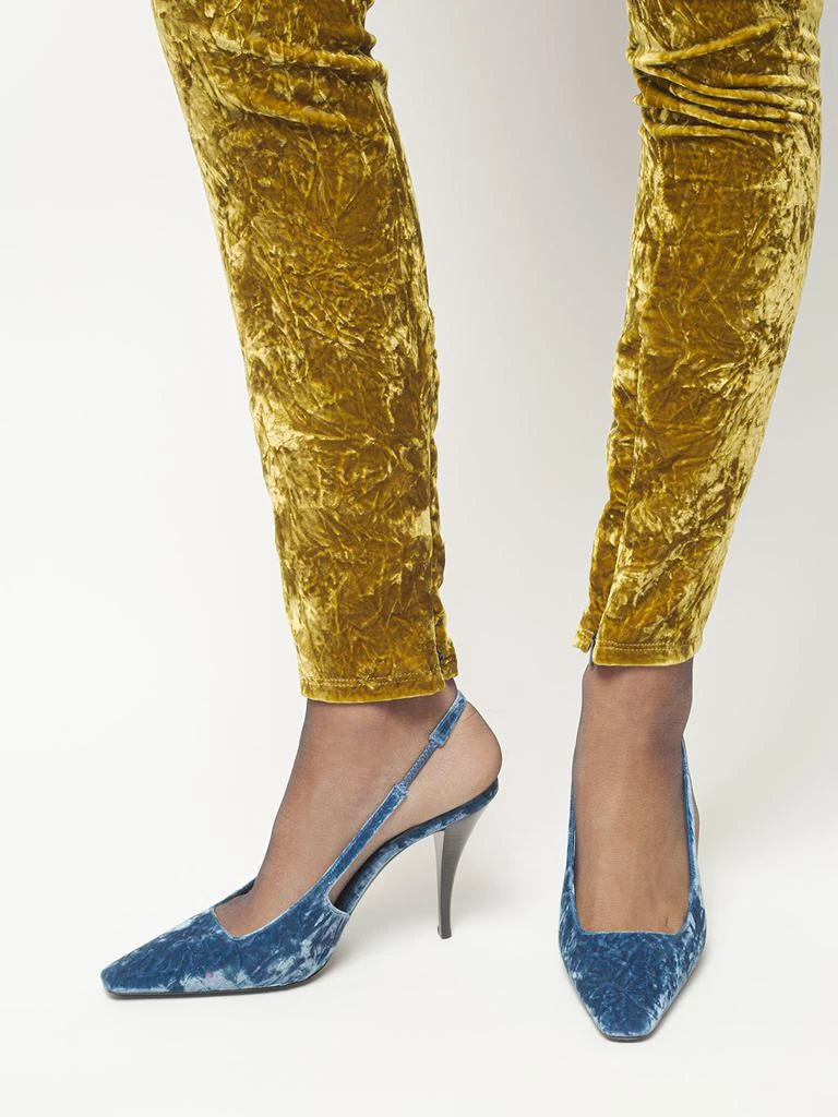 商品Yves Saint Laurent|90mm Blade Velvet Pumps,价格¥6922,第1张图片详细描述