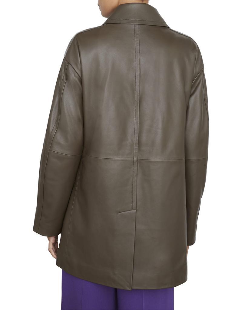 商品Vince|Leather Utility Coat,价格¥10926,第5张图片详细描述