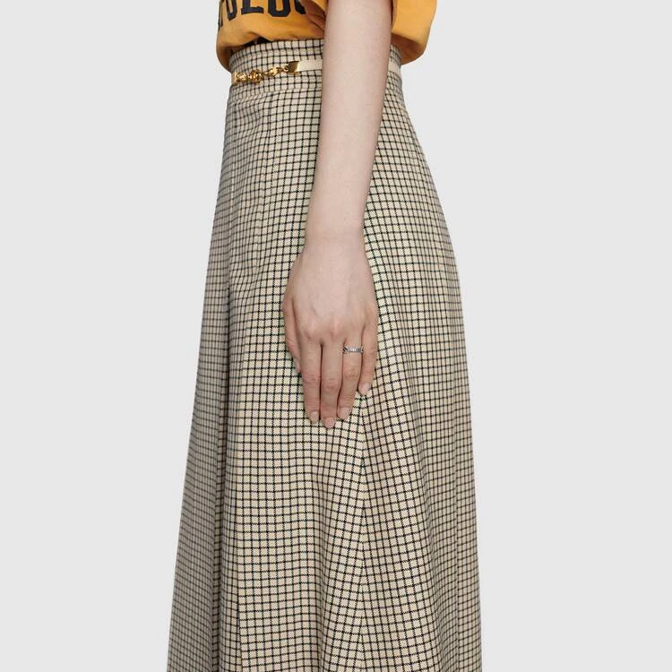 商品[国内直发] Gucci|古驰 互扣式双G银饰 925银 戒指 男款 银色,价格¥1592,第4张图片详细描述