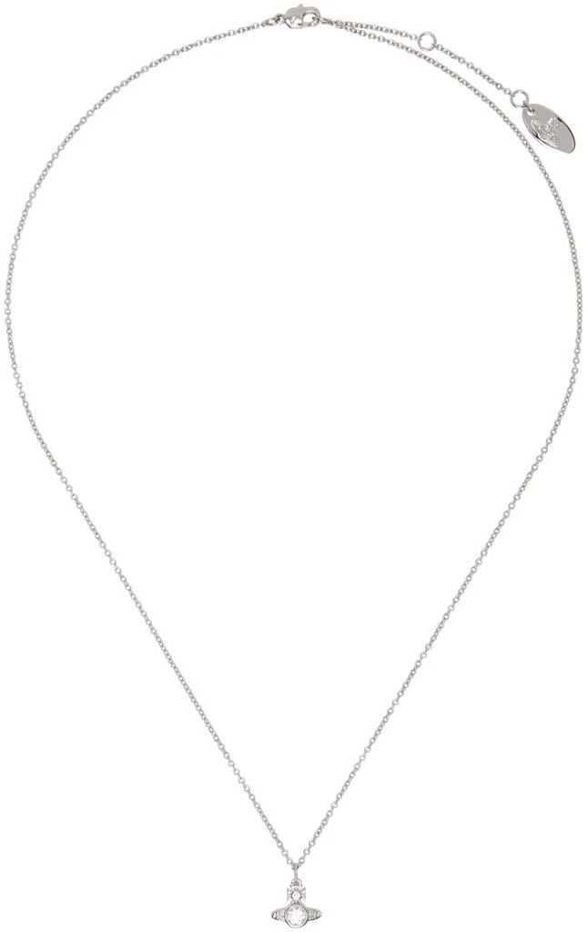 商品Vivienne Westwood|Silver London Orb Pendant Necklace,价格¥710,第1张图片