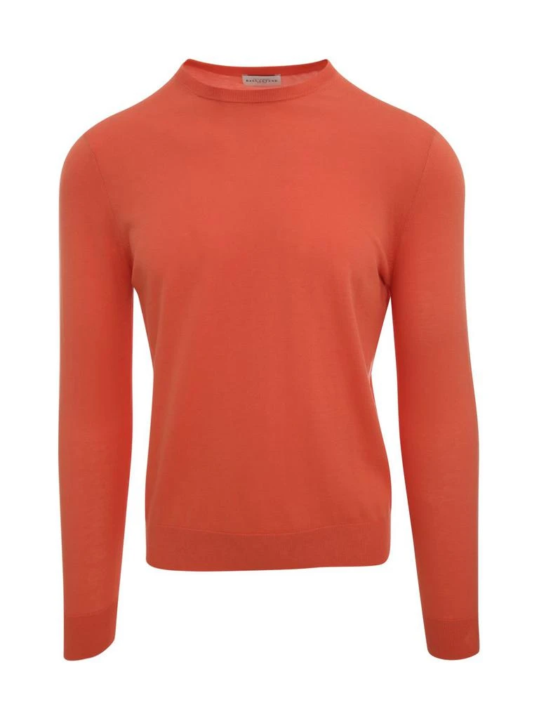 商品BALLANTYNE|Ballantyne Mens Orange Cotton Sweater,价格¥2056,第1张图片