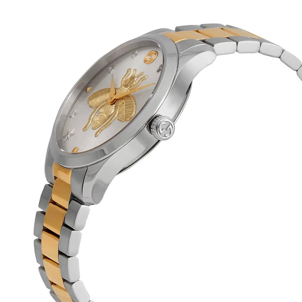 商品Gucci|G-Timeless Quartz Silver Dial Ladies Watch YA1264131,价格¥5592,第2张图片详细描述