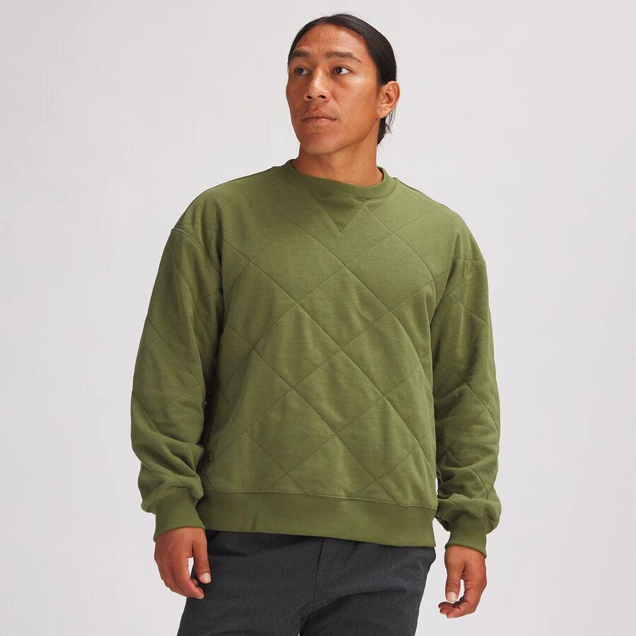 商品Backcountry|Quilted Crew Sweatshirt - Men's,价格¥354,第1��张图片详细描述