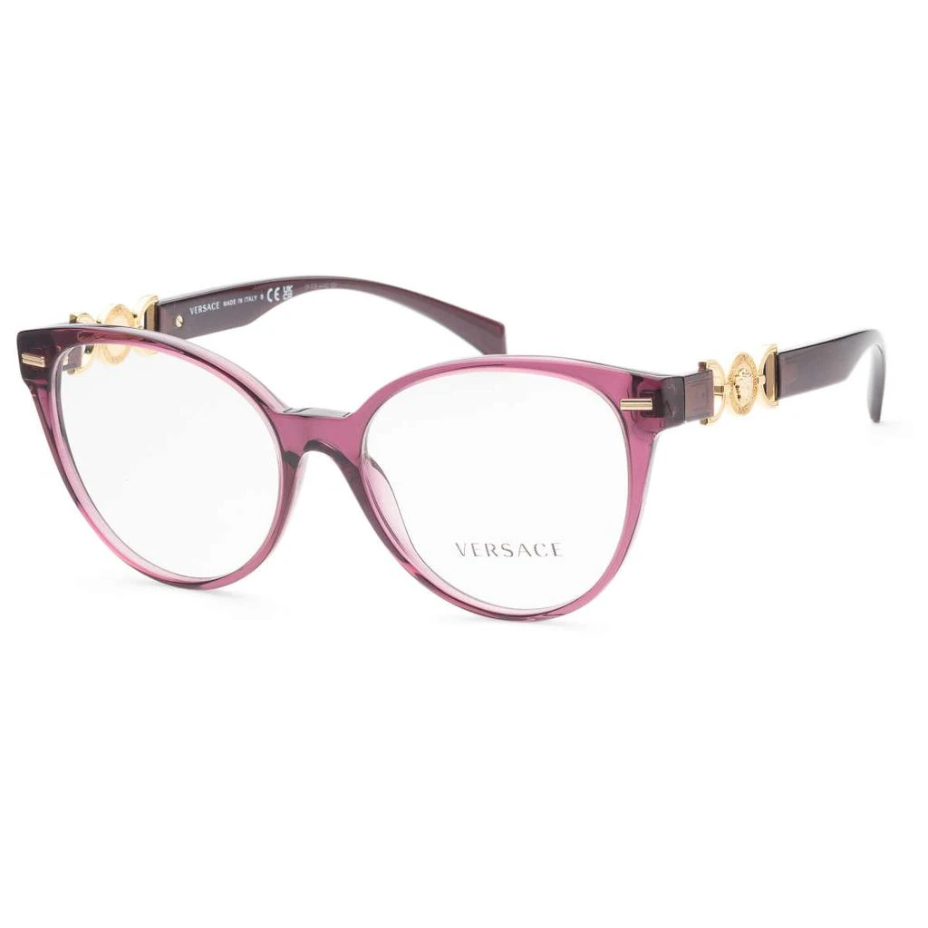 商品Versace|Versace 紫色 Cat-Eye 眼镜,价格¥640,第1张图片