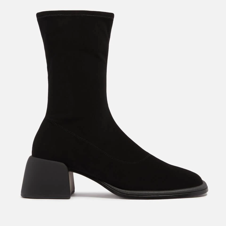 商品Vagabond|VAGABOND ANSIE STRETCH MID CALF HEELED BOOTS,价格¥725,第1张图片