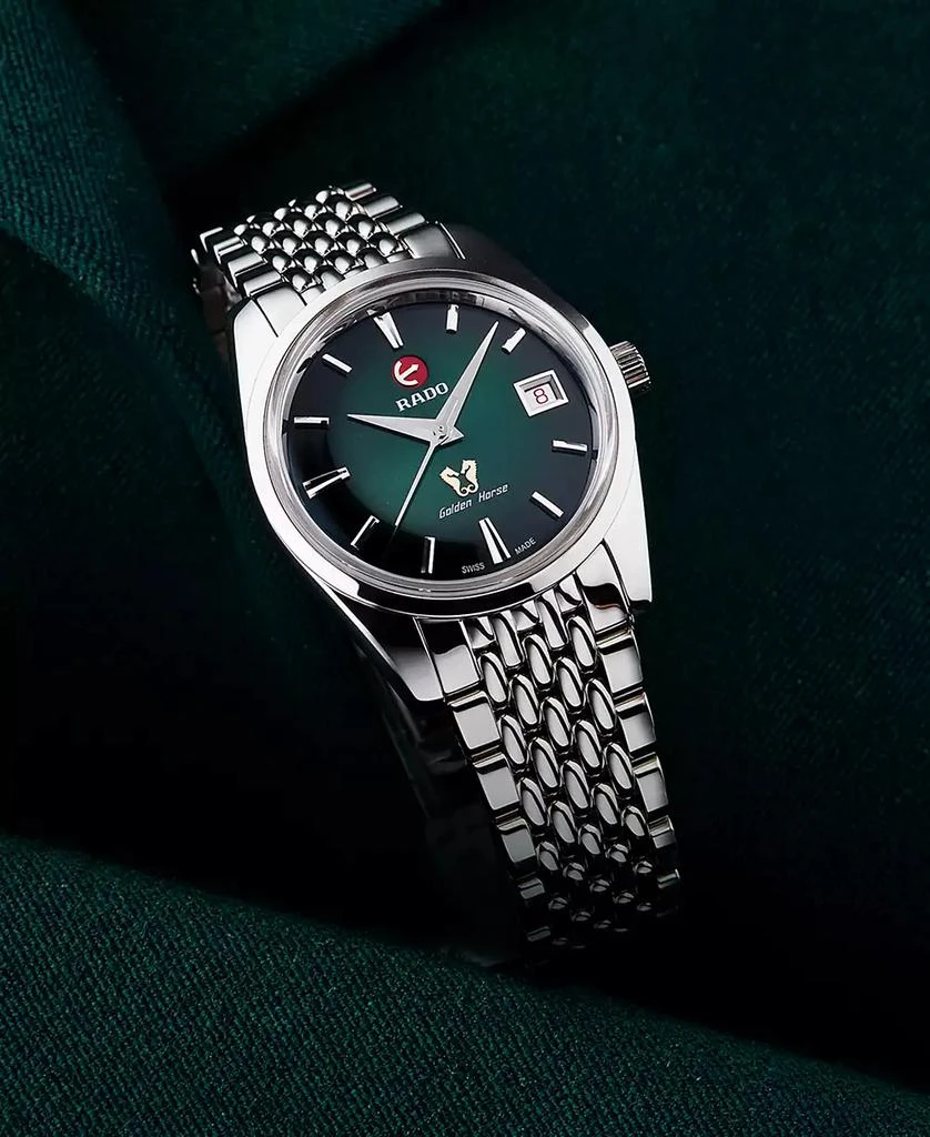 Unisex Swiss Automatic Golden Horse 1957 Limited Edition Stainless Steel Bracelet Watch 37mm 商品