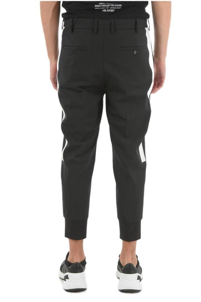 商品Neil Barrett|Neil barrett men's black other materials pants,价格¥6457,第2张图片详细描述