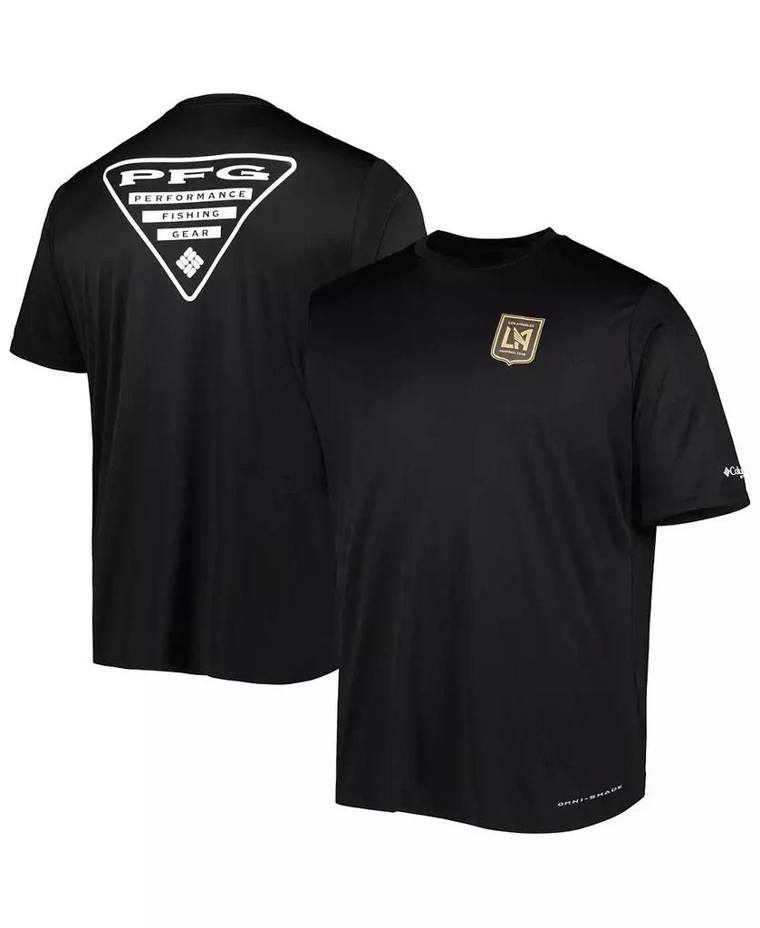 商品Columbia|Men's Black LAFC Terminal Tackle Omni-Shade T-shirt,价格¥374,第1张图片