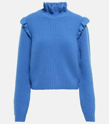 商品See by Chloé|Frilled wool-blend sweater,价格¥2793,第1张图片