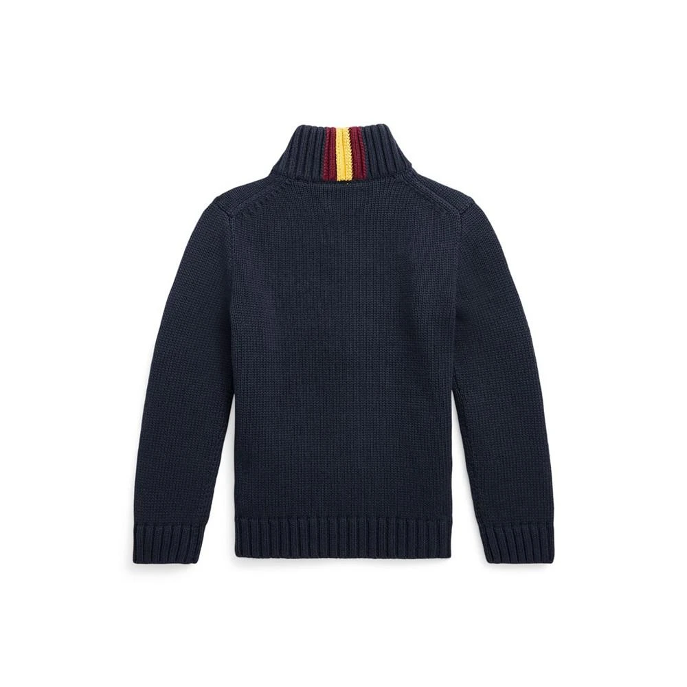 商品Ralph Lauren|Little Boys Full-Zip Sweater,价格¥561,第3张图片详细描述