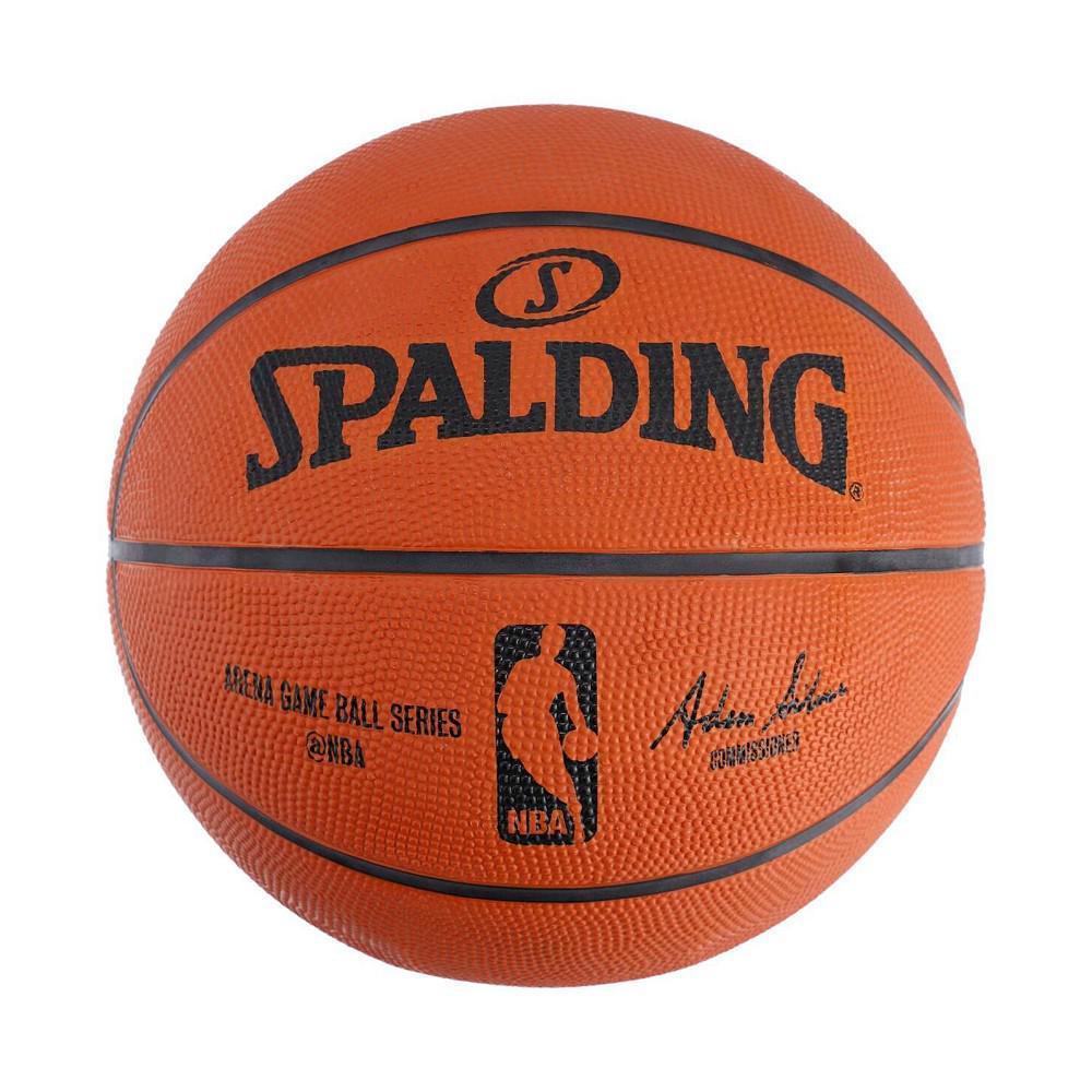 商品Spalding|NBA Logo Replica Rubber Basketball,价格¥151,第1张图片